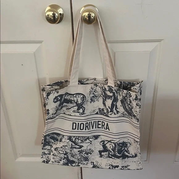 Christian Dior Canvas Tote - Picture 2 of 2